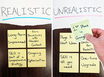 Unrealistic vs. Realistic SEO Promises