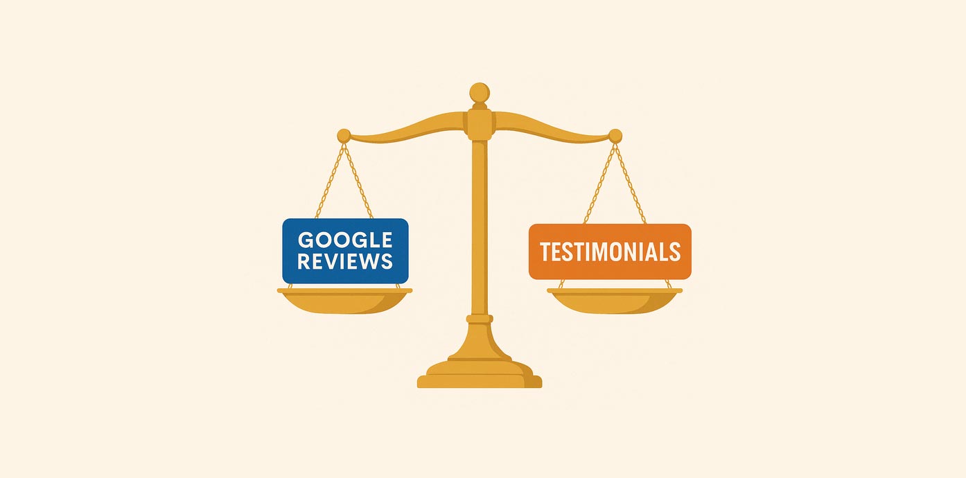Google Reviews vs Website Testimonials: Should Testimonials Be on Your Website?