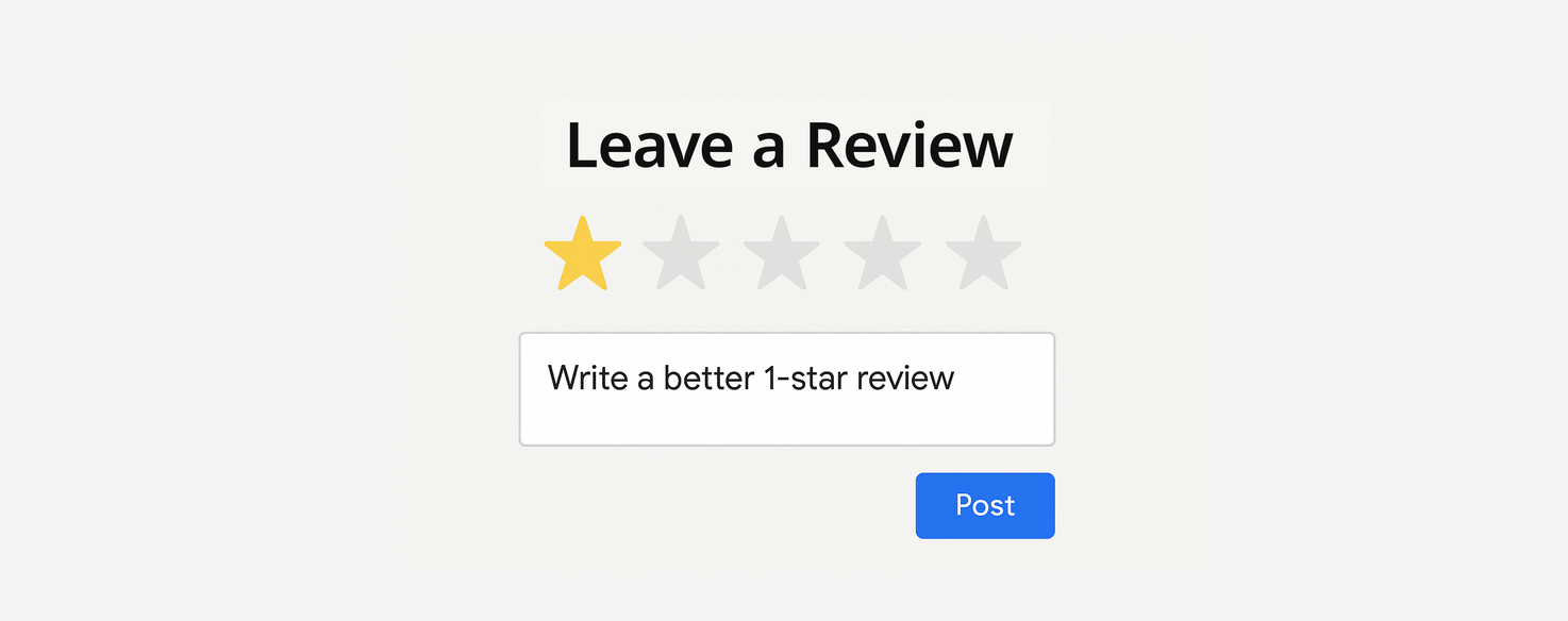 How to Write a Helpful Negative Google Review
