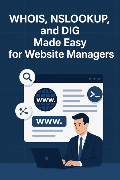 whos, nslooksup, and dig made easy