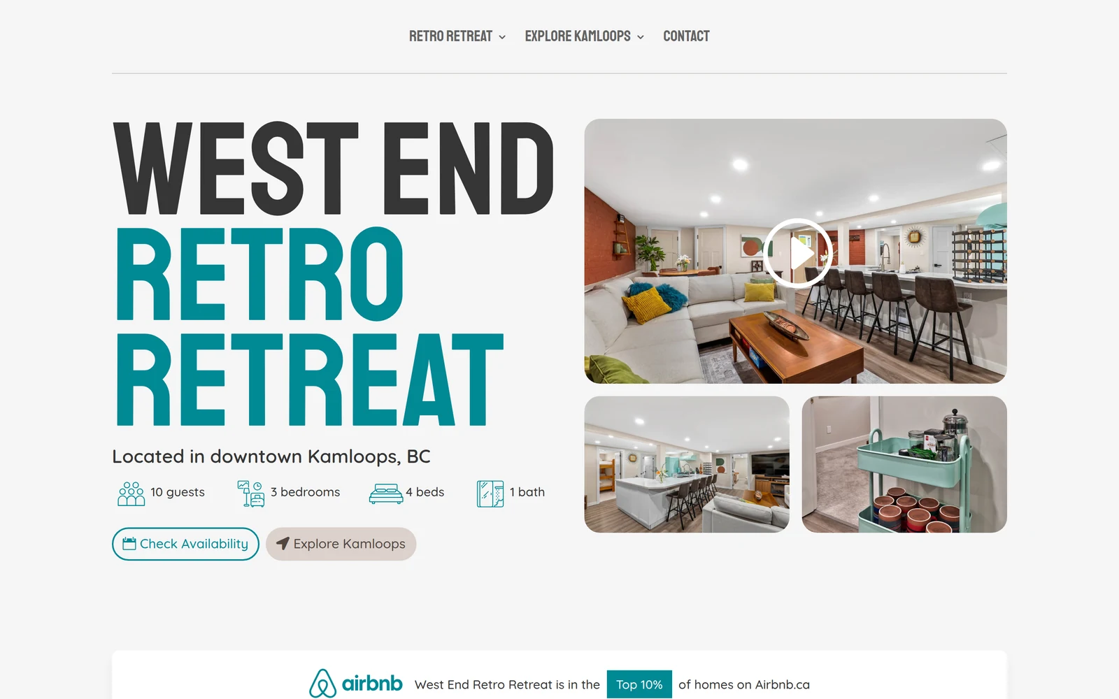 West End Retro Retreat
