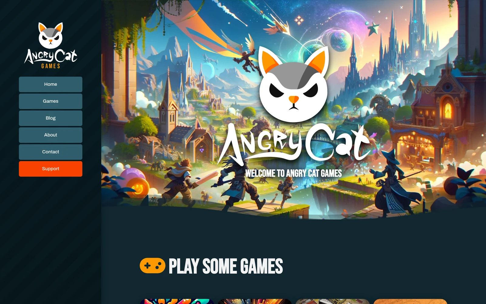 Angry Cat Games