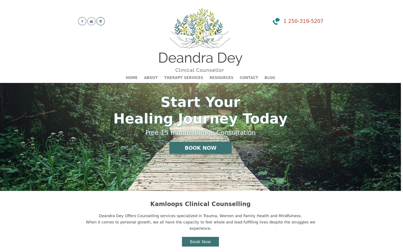 Deandra Dey Clinical Counsellor
