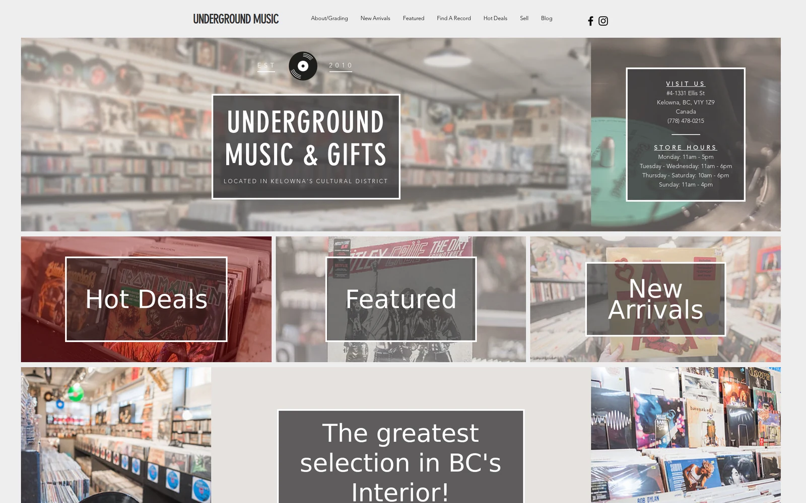Underground Music and Gifts
