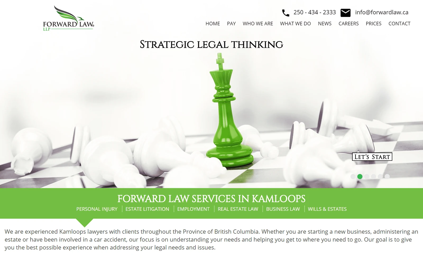 Forward Law